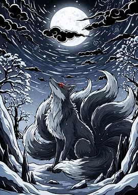 Nine-tailed Fox Moonlight