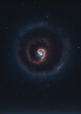 Spiral Galaxy with Twin Stars