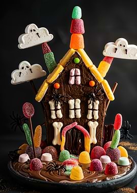 Halloween Candy House