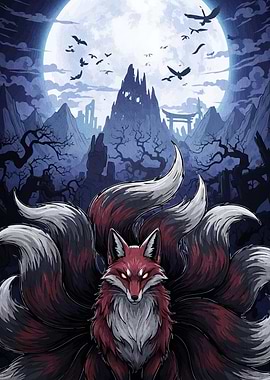 Nine-Tailed Fox Moonlight