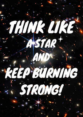 Think Like a Star — Inspirational Quote