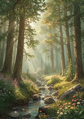 Enchanted Forest Stream