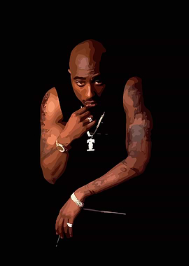 Tupac Shakur Portrait
