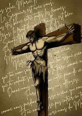 Jesus Christ on the Cross Artwork