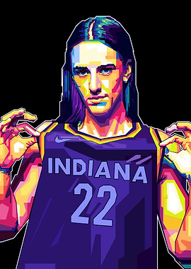 Caitlin Clark Pop Art