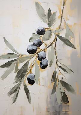 Olive Branch Painting