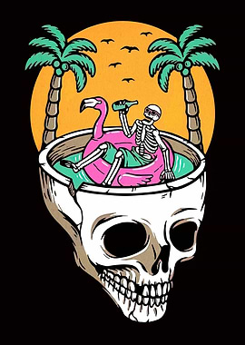 Skull Pool Party