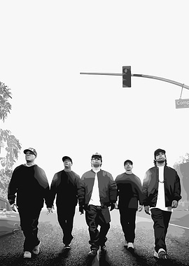 N.W.A. Walking in Compton