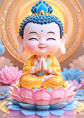 Buddha Lotus Flower