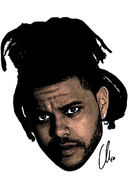 The Weeknd Portrait