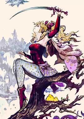 Terra Branford with Sword