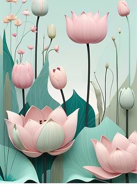 Elegant Pink and Teal Floral Arrangement