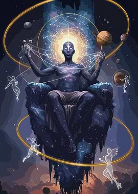 Celestial Being in Cosmic Landscape