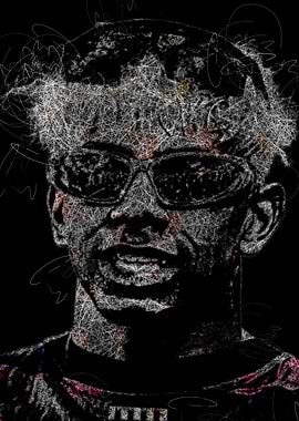 Lamine Yamal with Sunglasses