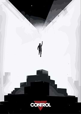 Control Game Minimalist Poster Art