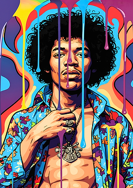 Jimi Artsy Portrait