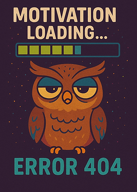 Motivation Loading Owl Error 404