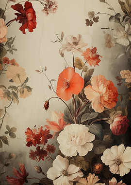 Vintage Floral Arrangement