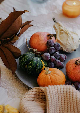 Autumn Harvest Still Life
