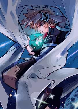 Kingdom Hearts Sora with Crystal
