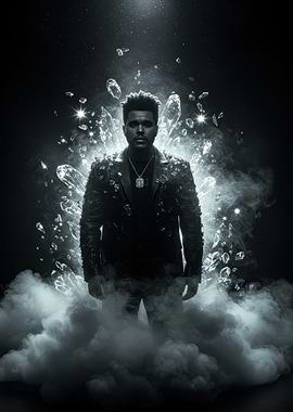 The Weeknd: Ethereal Portrait