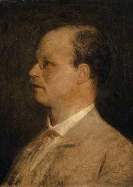 Portrait of a Man in Profile