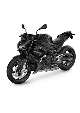 Black BMW S 1000 R Motorcycle