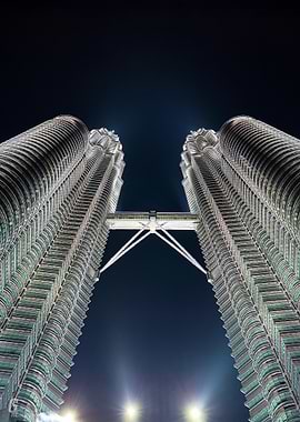Petronas Towers at Night