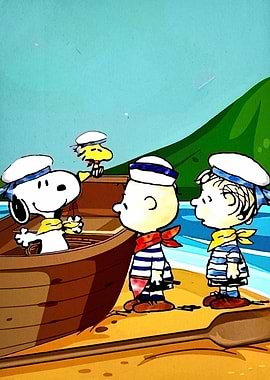 Peanuts Gang Nautical Adventure