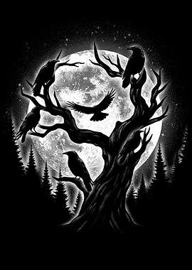 Moonlight Crows