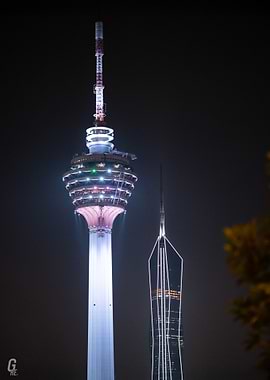 Kuala Lumpur Tower at Night
