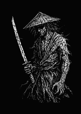 Samurai Warrior Shredded Ronin
