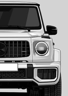 Mercedes-Benz G-Class Illustration