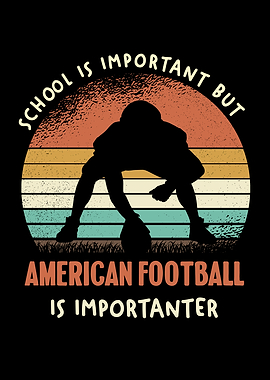 American Football Importance Graphic