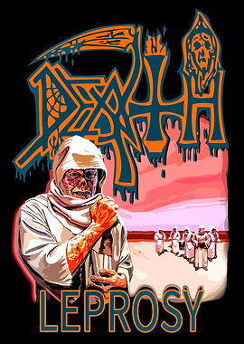 Death Leprosy Album Cover Art