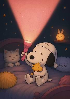 Snoopy and Woodstock Bedtime Story