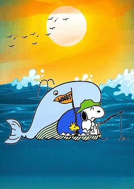 Snoopy, Woodstock, and Whale Adventure