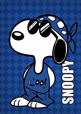 Cool Snoopy Cartoon Character