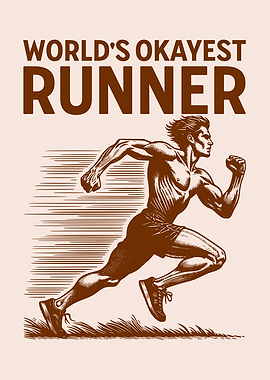 World’s Okayest Runner Funny Running Lover