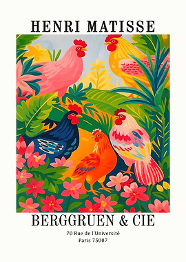 Henri Matisse Exhibition Poster