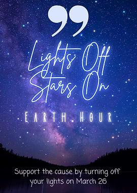 Earth Hour: Lights Off, Stars On