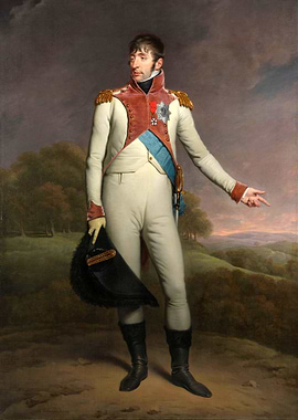 Full Portrait of a Military Man