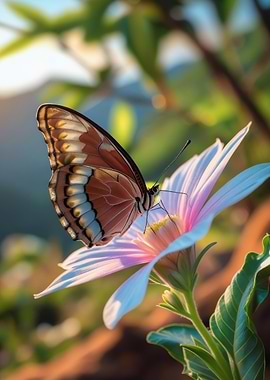 Butterfly on a flower