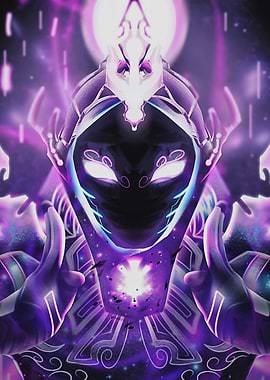 Mystic Purple Hooded Figure Terriria