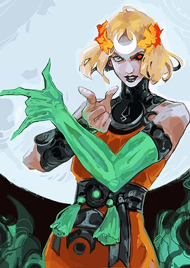 Hades Game Character Digital Art