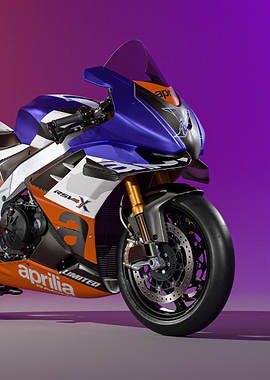 Aprilia Racing Motorcycle