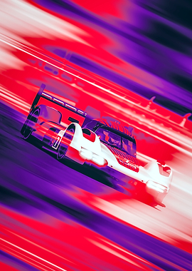 Racing Car Speeding - Motion Series 02