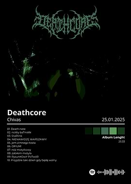 Deathcore Chivas Album Cover Art