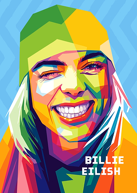 Billie Eilish Pop Art