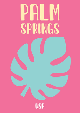 USA Retro Palm Springs Aesthetic Travel